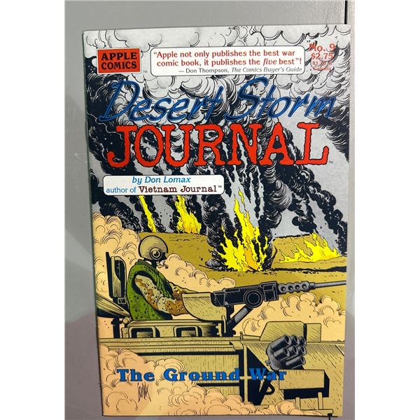 1993 Apple Comics Desert Storm Journal #9 The Ground War by Don Lomax