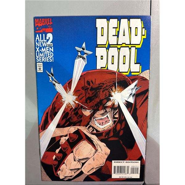 Deadpool #2 (1994 Marvel Comics) All-New X-Men Limited Series Direct Edition