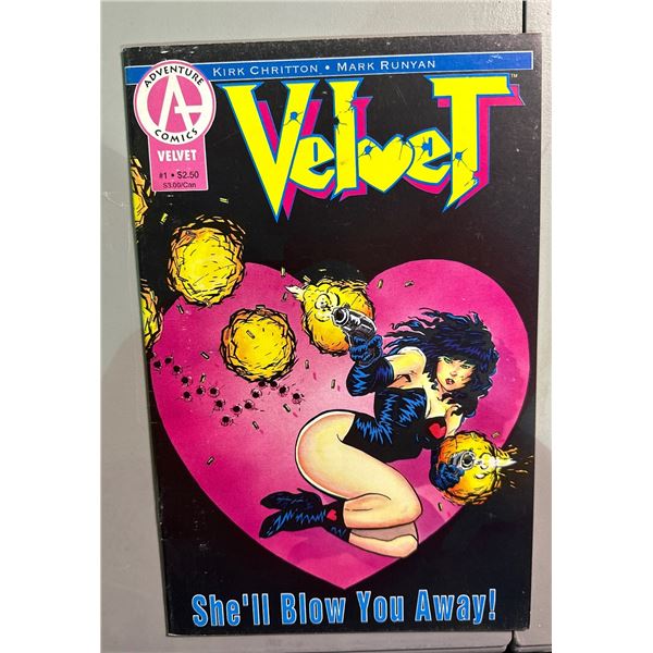 Velvet #1 (Adventure Comics, 1993) Kirk Chritton & Mark Runyan