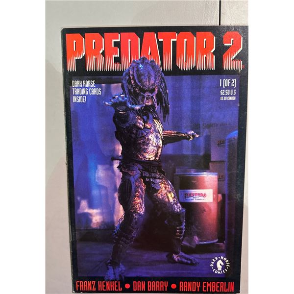 Predator 2 (1991) #1 Dark Horse Comics Movie Adaptation Franz Henkel