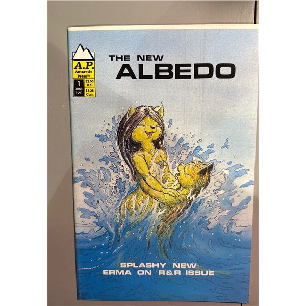 The New Albedo #1 (Antarctic Press, 1991) Copper Age Comic Book
