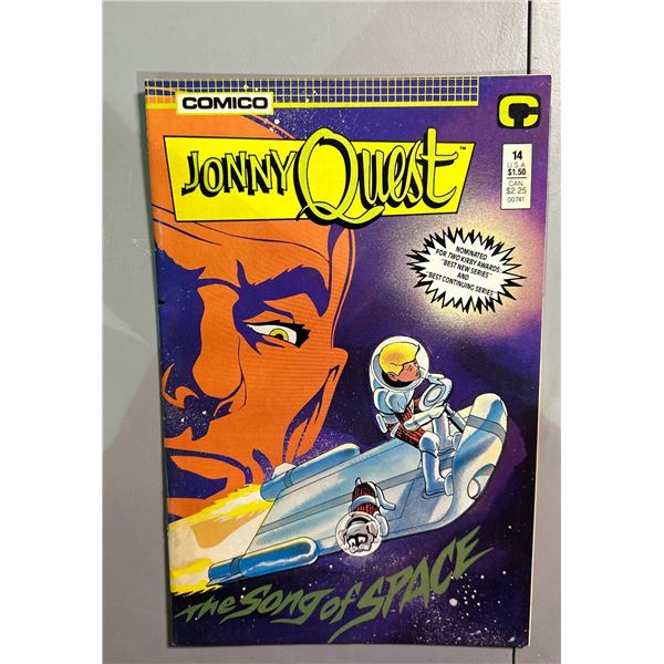 Jonny Quest #14 (Comico, 1987) The Song of Space - Copper Age