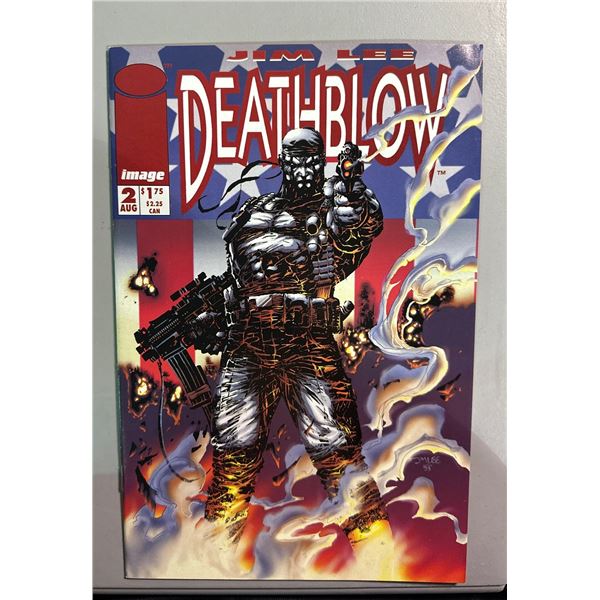 Deathblow #2 & Cybernary #2 Comic Book Lot Image Comics (1993, 1995)