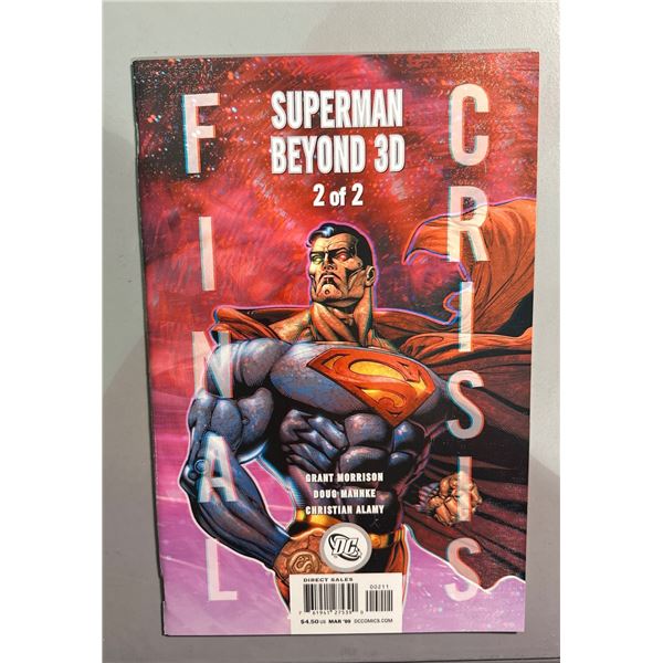 Final Crisis: Superman Beyond 3D #2 (DC Comics, 2009) Grant Morrison