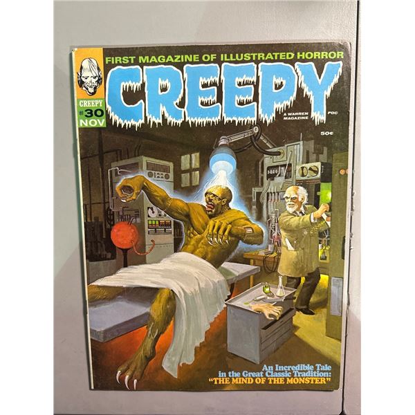 Creepy Magazine #30 (Nov 1969) Warren Publishing, Bill Hughes Cover