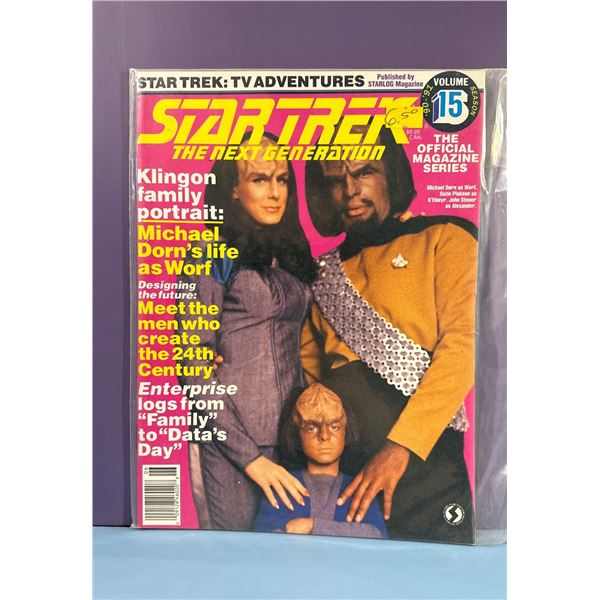 Star Trek The Next Generation Official Magazine Vol 15 Klingon Family
