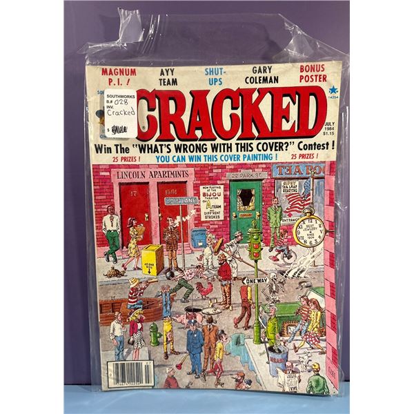 Cracked Magazine (July 1983) Magnum P.I., A-Team, Gary Coleman