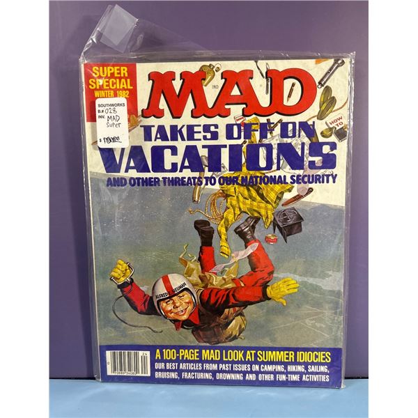 MAD Magazine Super Special Winter 1982 'Takes Off On Vacations'