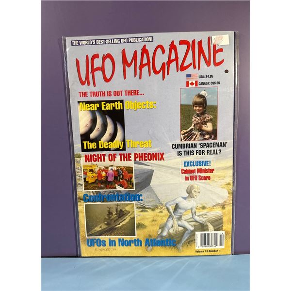 UFO Magazine Vol 16 No 1 1997 50 Years of UFOs Cumbrian Spaceman