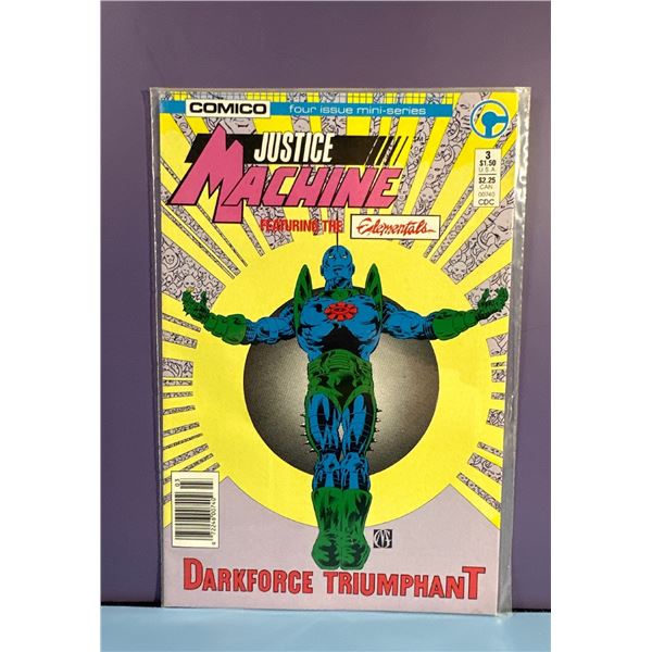 Justice Machine #3 Featuring The Elementals (Comico, 1986) Mini-Series