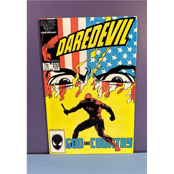 Daredevil #232 (Marvel, 1986) "God and Country" - 1st Appearance of Nuke