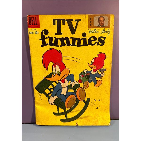 Walter Lantz TV Funnies March 1953 Dell Comics Woody Woodpecker