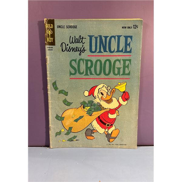 Uncle Scrooge #40 (Gold Key, 1963) 10038-301 Christmas Cover by Carl Barks