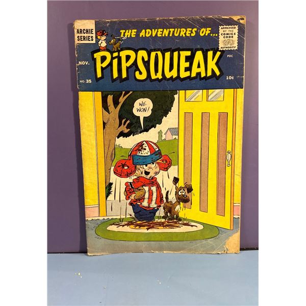The Adventures of Pipsqueak #35 (Nov 1959, Archie) Comic Book