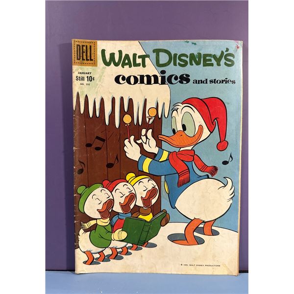 Walt Disney's Comics and Stories #232 (Dell, 1960) Donald Duck Christmas