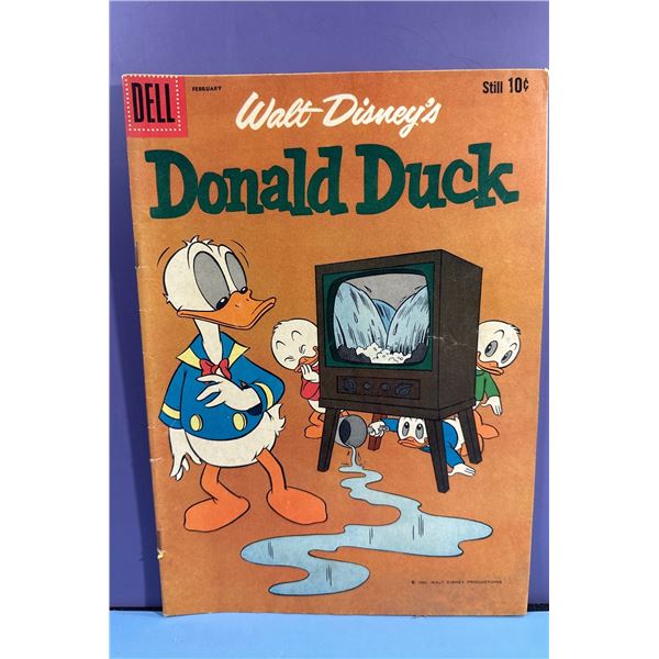 Walt Disney's Donald Duck #75 Comic Book (Dell, February 1960)