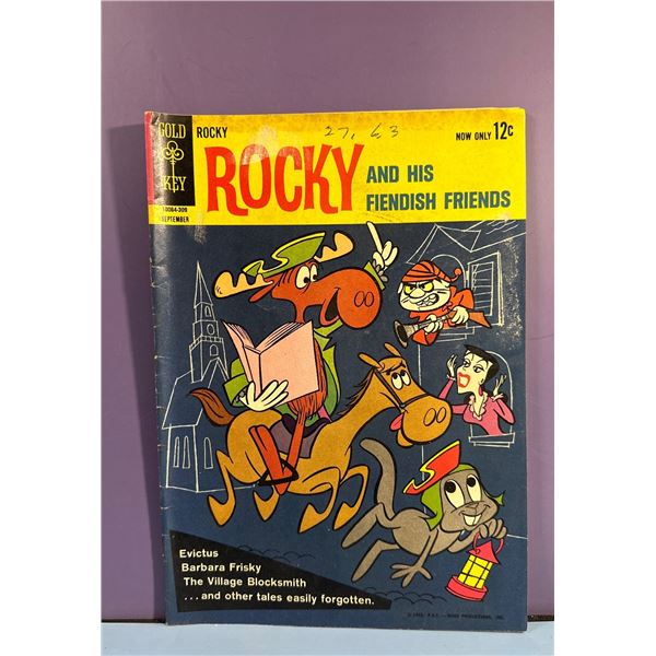 1963 Gold Key Rocky and His Fiendish Friends #5 Comic Book 10064-309