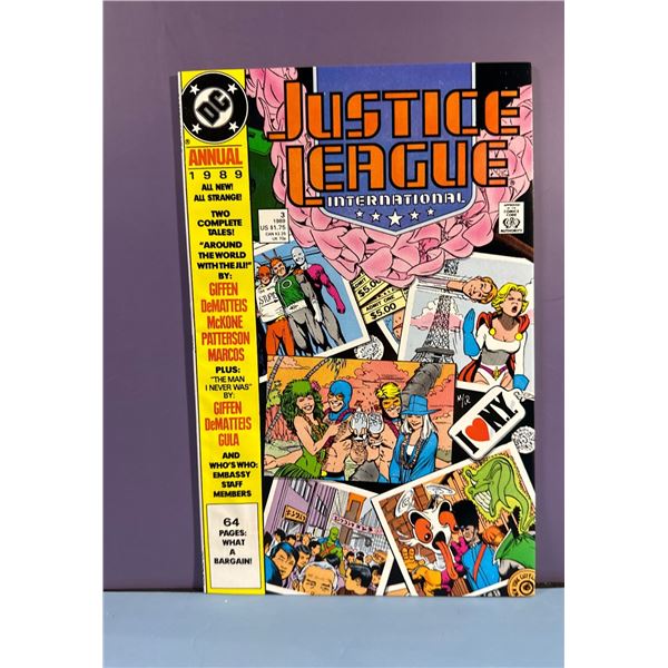 Justice League International Annual #3 (DC Comics, 1989) Comic Book