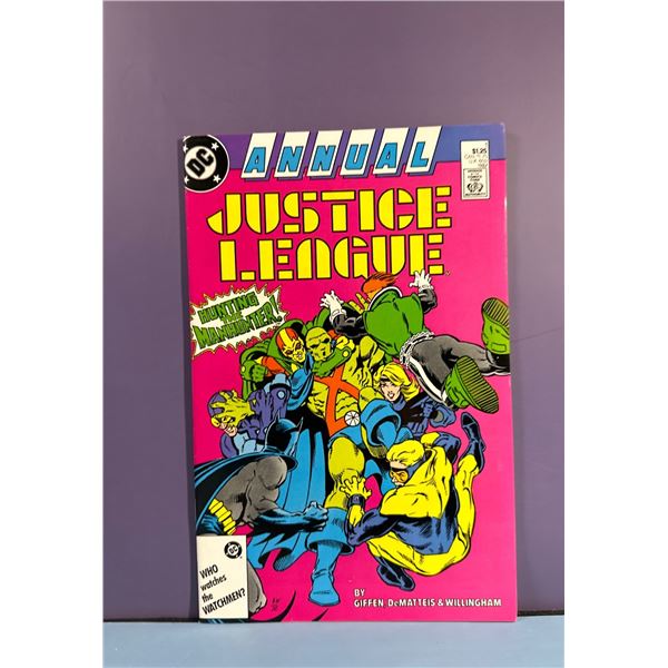 Justice League Annual #1 (1988, DC Comics) Giffen & DeMatteis