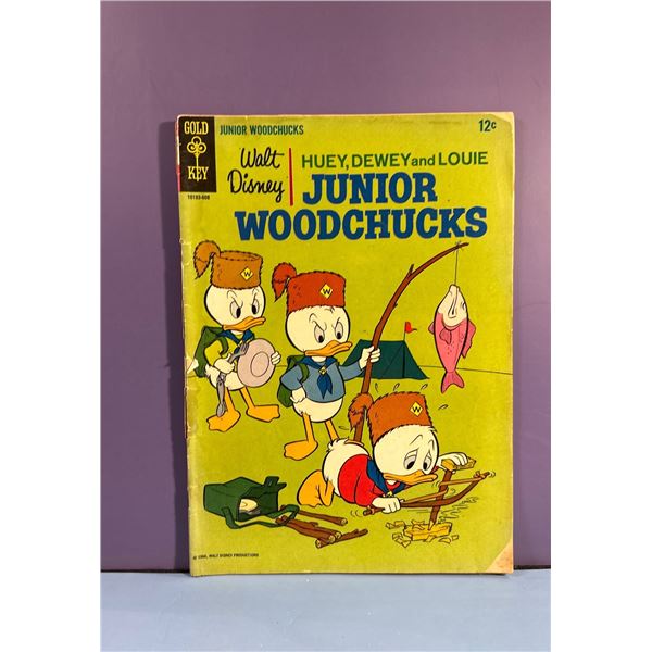 Walt Disney Huey, Dewey & Louie, Junior Woodchucks #1 Gold Key 1966 Comic