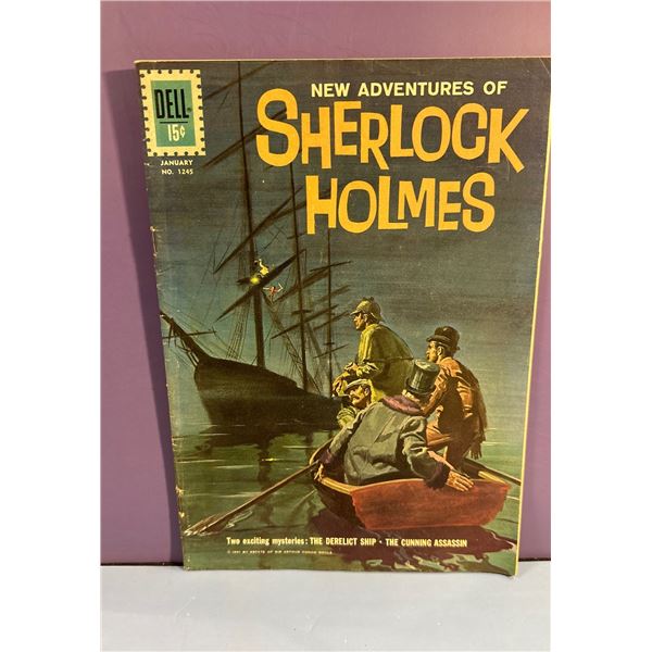 Dell Four Color #1245 New Adventures of Sherlock Holmes Comic Book (1961)