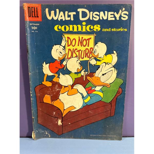Walt Disney's Comics and Stories #216 (Dell, 1958) Donald Duck