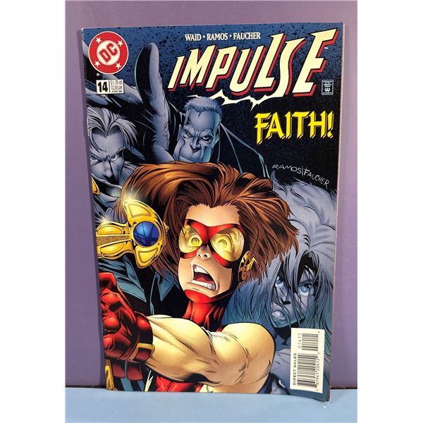 Impulse #14 (DC Comics, 1996) Faith! Waid, Ramos, Faucher