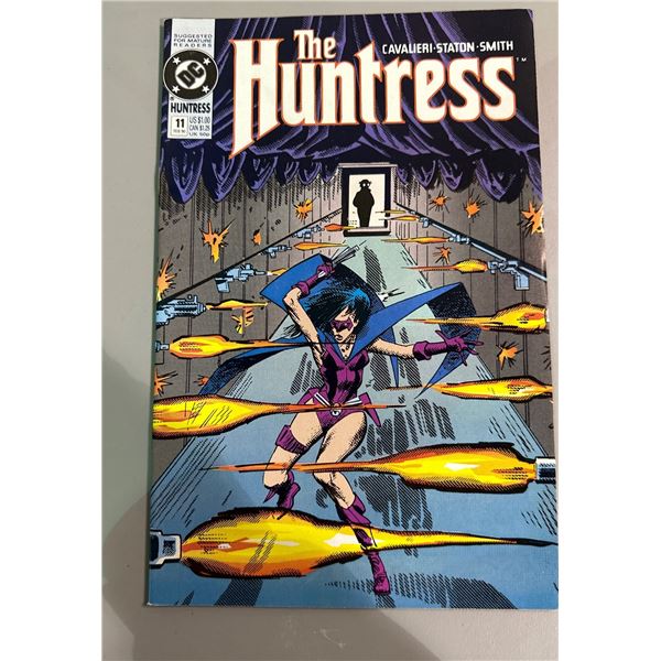 The Huntress #11 (DC Comics, Feb 1990) Comic Book - Cavalieri, Staton, Smith