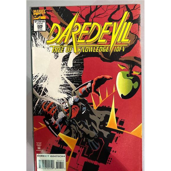 Daredevil #326 (Mar 1994, Marvel) Tree of Knowledge Pt 1, Direct Edition