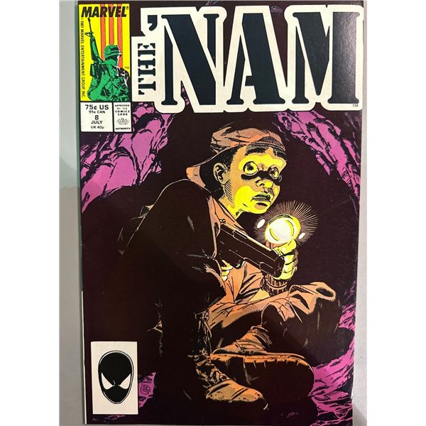 The 'Nam #8 (Marvel Comics, 1987) Copper Age Comic Book