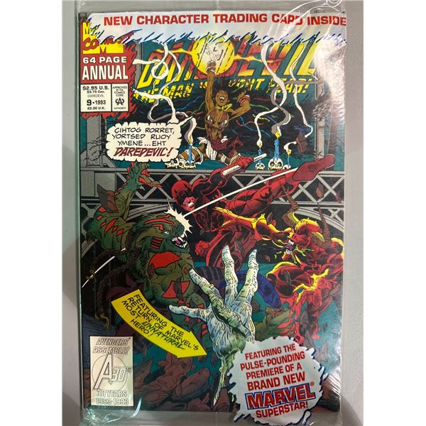 Daredevil Annual #9 (Marvel, 1993) Man-Thing, New Character Trading Card
