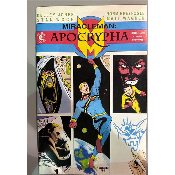 Miracleman: Apocrypha #1 (Eclipse Comics, 1991) Book 1 of 3 Kelley Jones