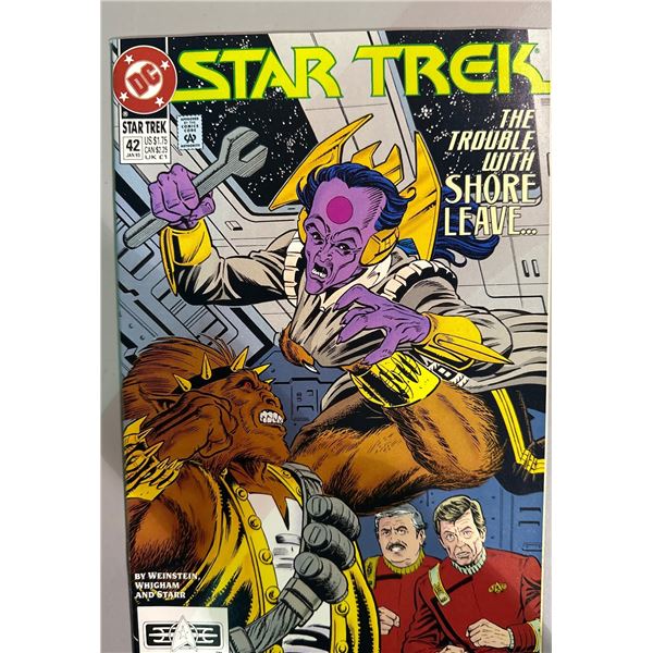 Star Trek #42 The Trouble with Shore Leave (DC Comics, 1993)