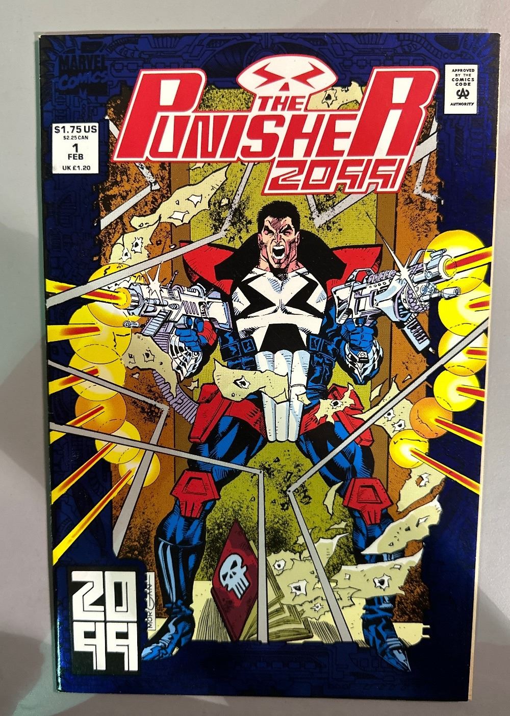 The Punisher 2099 #1 (Marvel, 1993) 1st Appearance of Jake Gallows