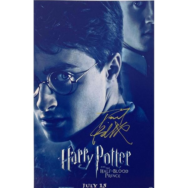 Harry Potter and the Half-Blood Prince Daniel Radcliffe facsimile signed movie photo