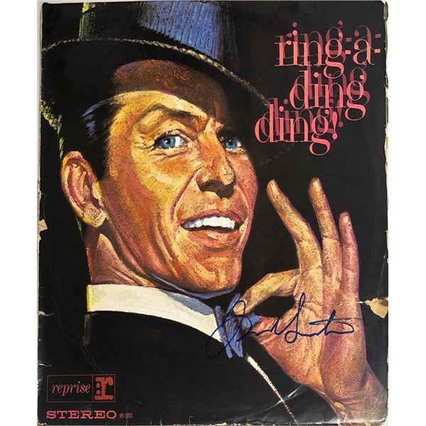 Frank Sinatra Facsimile Signed Ring-A-Ding-Ding! Photo