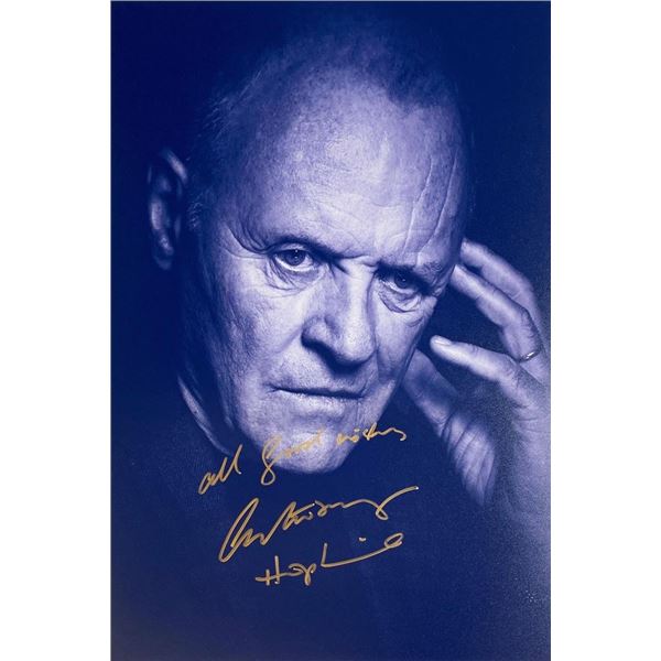Anthony Hopkins facsimile signed  photo