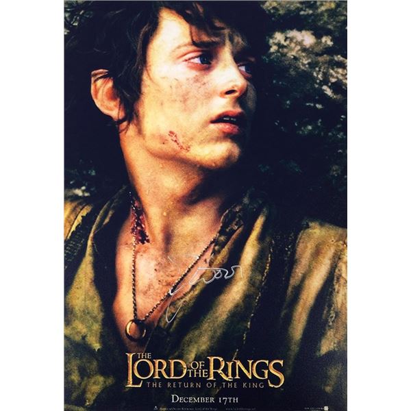 The Lord of the Rings: The Return of the King Elijah Wood facsimile signed movie photo