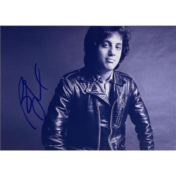 Billy Joel facsimile signed photo