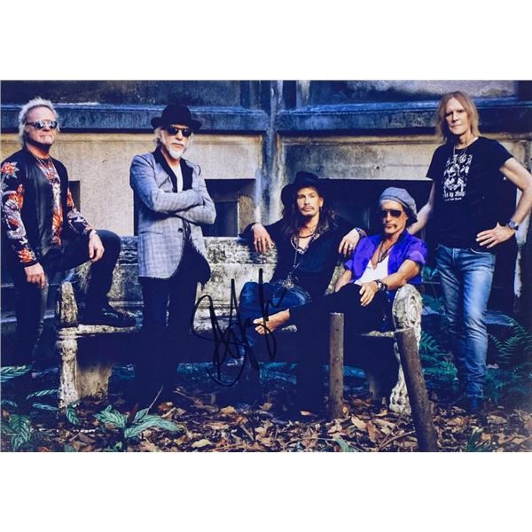 Aerosmith Steven Tyler facsimile signed  photo