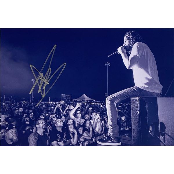 Chris Cornell facsimile signed  photo