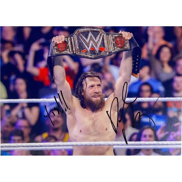 Pro Wrestler Bryan Danielson facsimile signed  photo