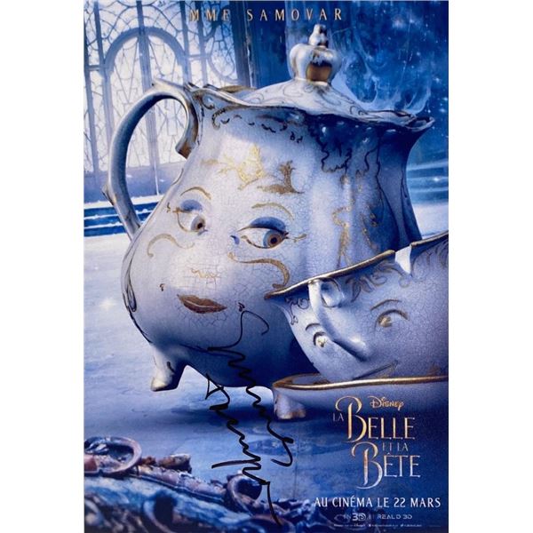 Beauty and the Beast Emma Thompson facsimile signed movie photo