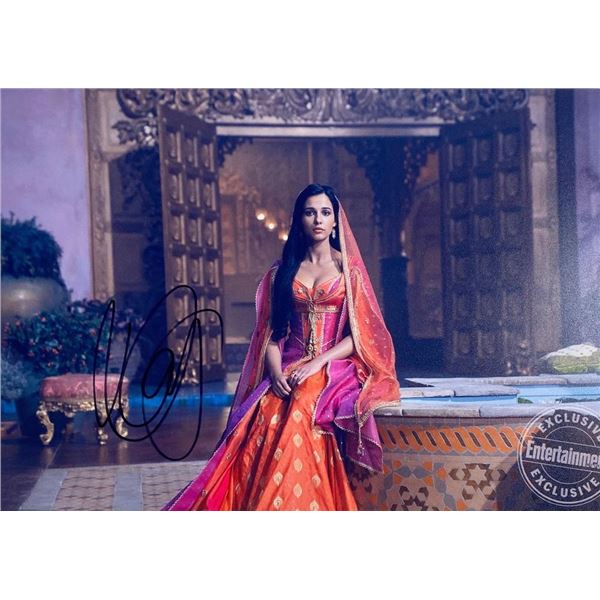Aladdin Naomi Scott facsimile signed movie photo