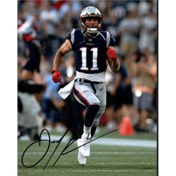 New England Patriots Julian Edelman facsimile signed photo