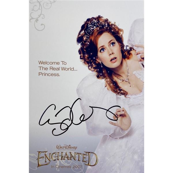 Enchanted Amy Adams facsimile signed movie photo