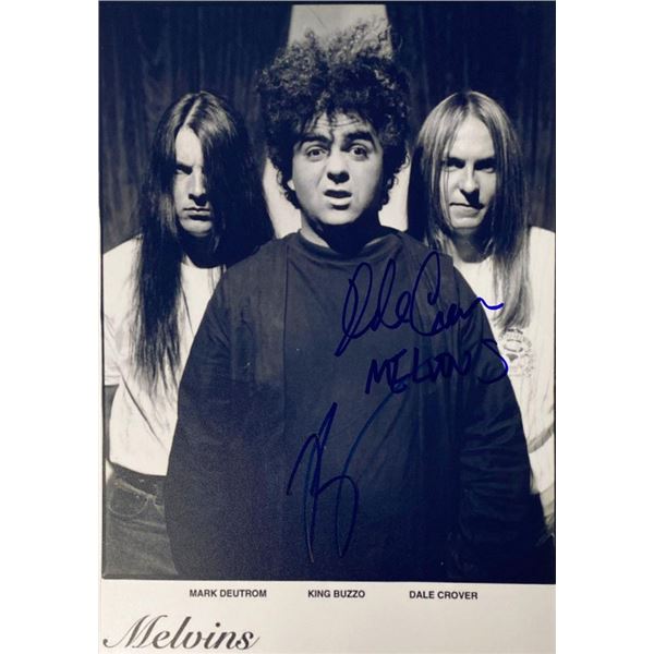 The Melvins band facsimile signed  photo