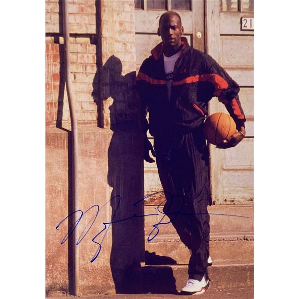 Michael Jordan facsimile signed photo
