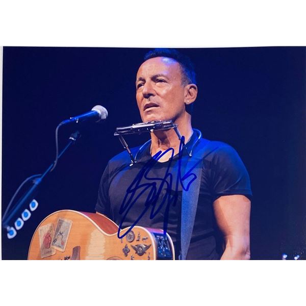 Bruce Springsteen facsimile signed photo