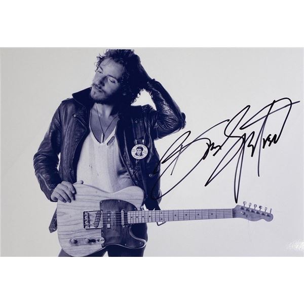 Bruce Springsteen facsimile signed photo